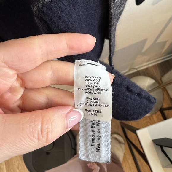 Madewell Yarnmix Cardigan Medium Wool Alpaca Blend - Picture 8 of 8